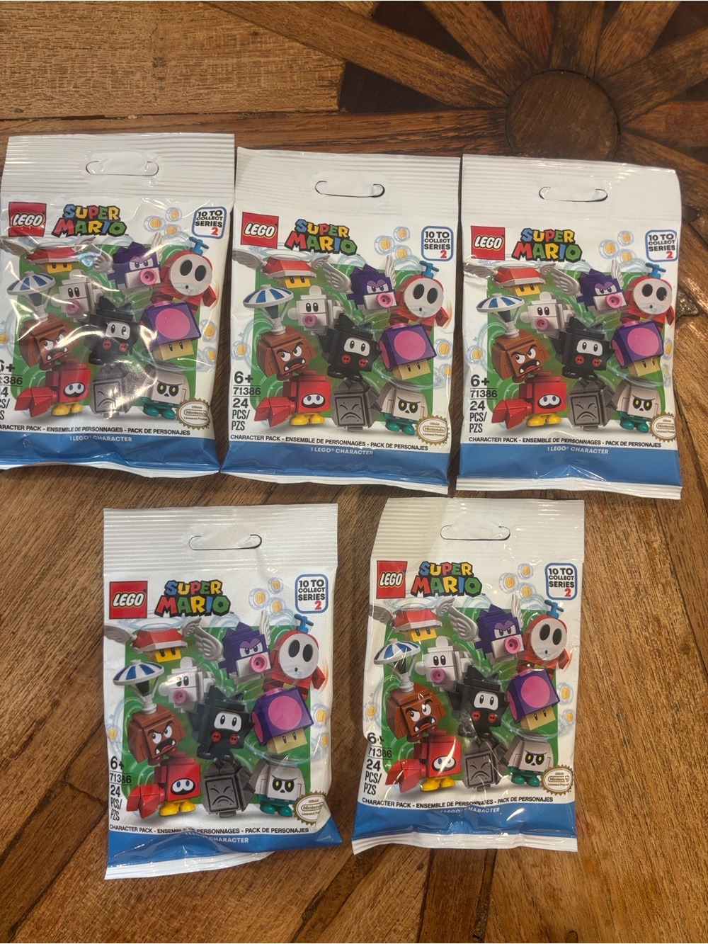 Retired New Lot of 5 LEGO® Super Mario™ #71386
Character Packs – Series 2